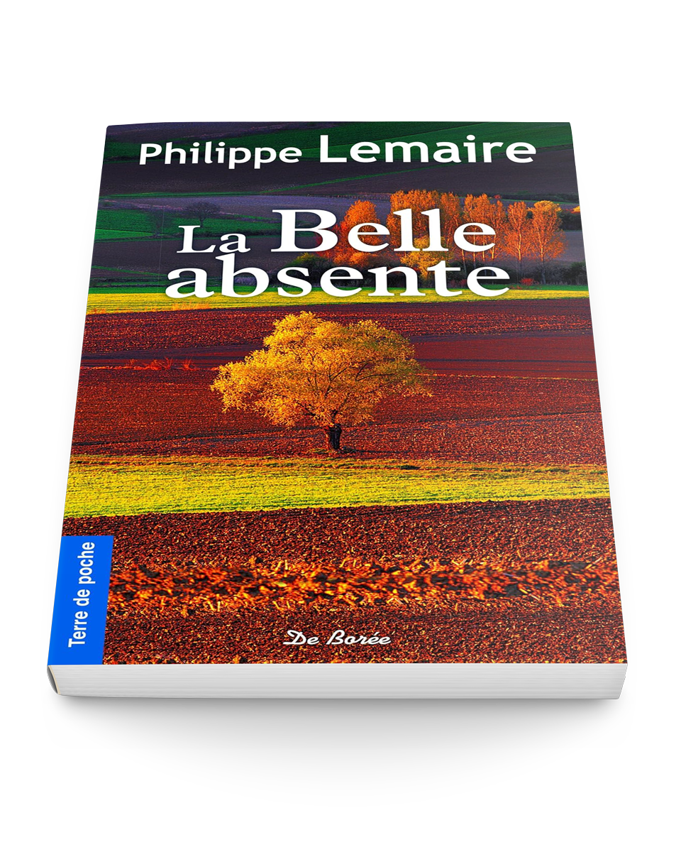Mockup 3D du roman La Belle absente par Philippe Lemaire