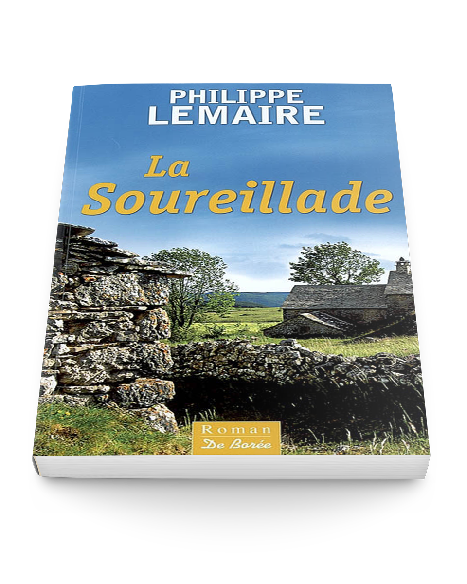 Mockup 3D du roman La Soureillade par Philippe Lemaire