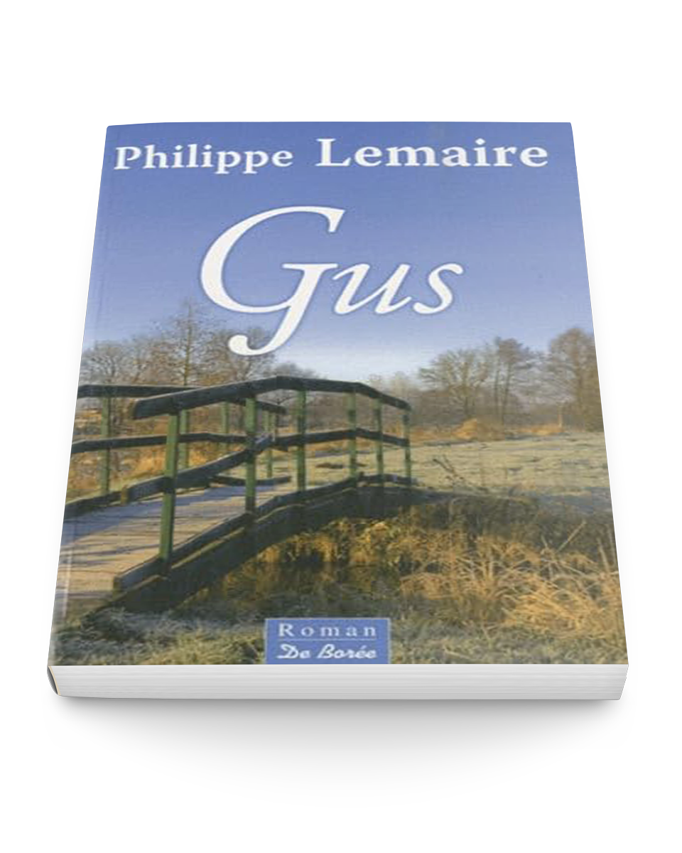 Mockup 3D du roman Gus par Philippe Lemaire