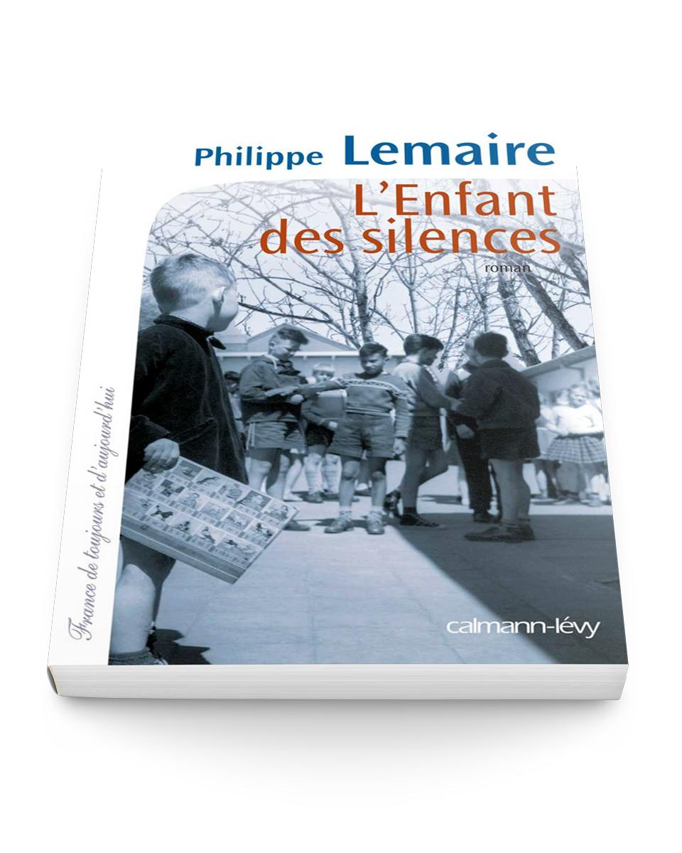 Mockup 3D du roman L’Enfant des silences par Philippe Lemaire