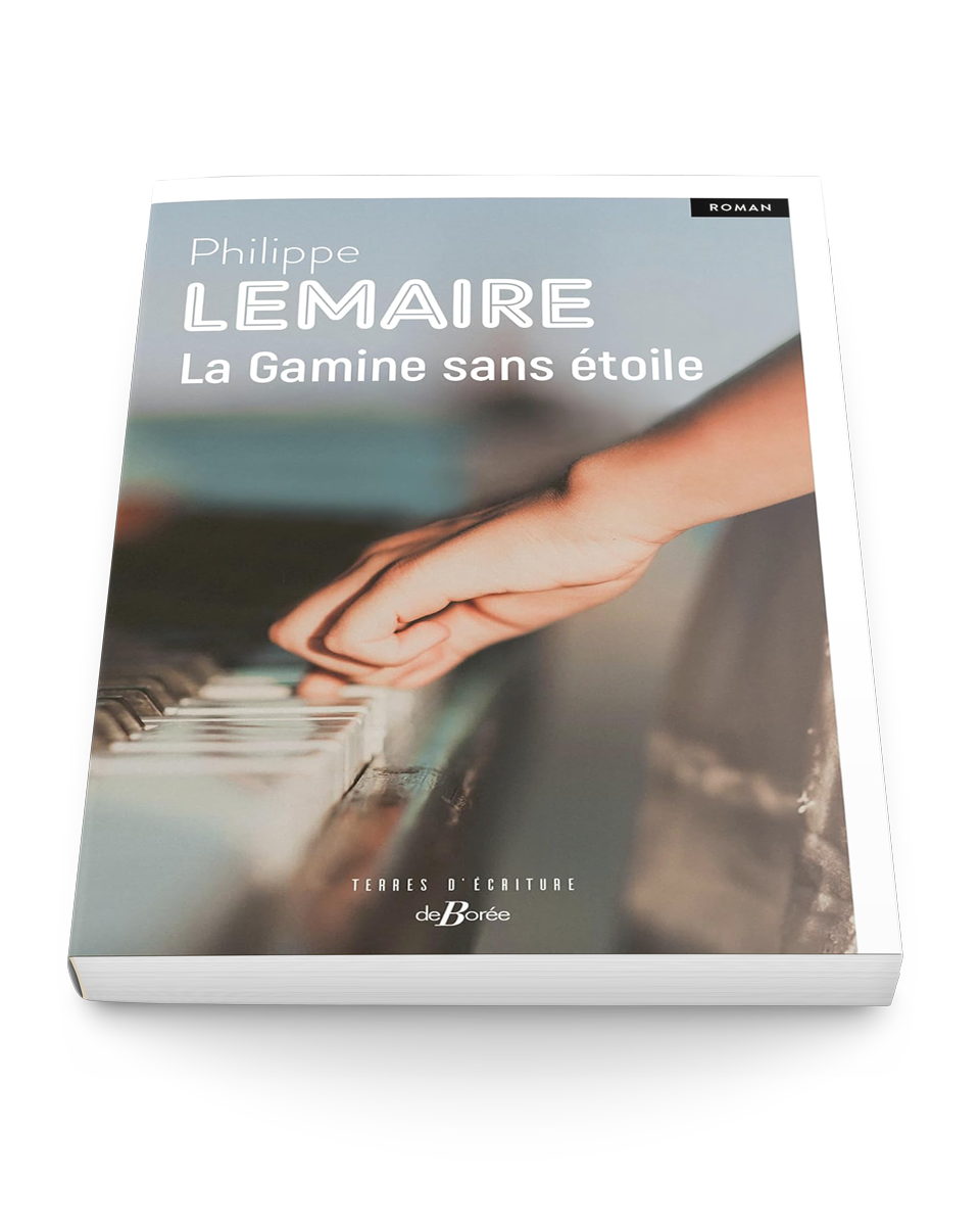 Mockup 3D du roman La gamine sans étoile par Philippe Lemaire